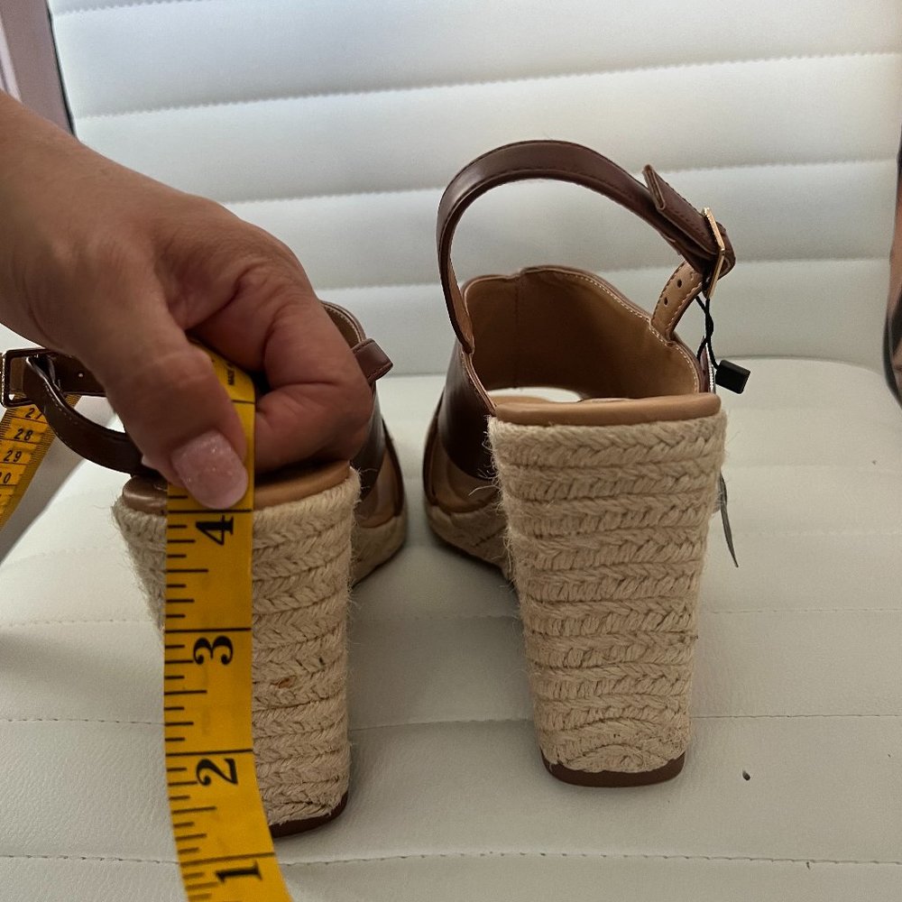 Zara Brown Platform Sandals - Picture 2 of 5
